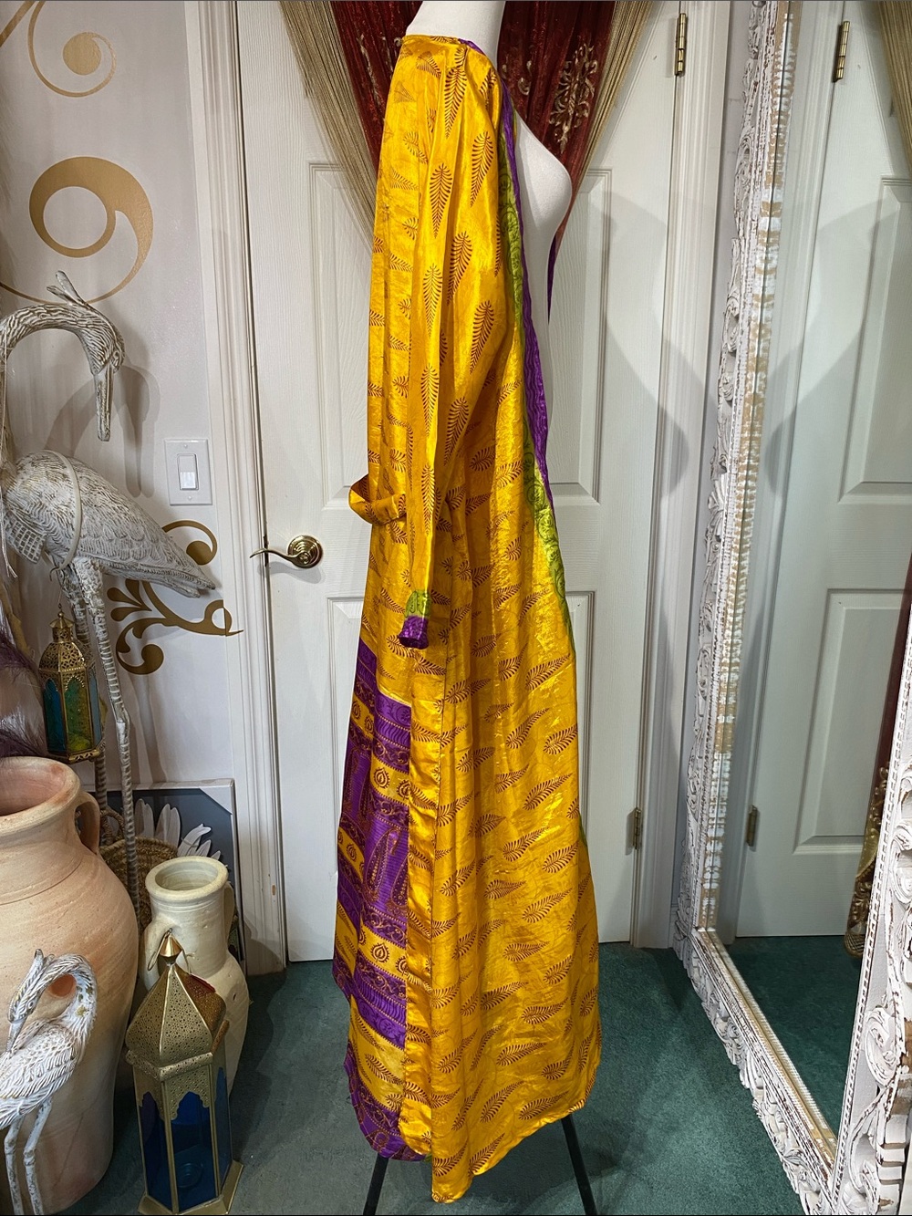 Upcycled Kimono Robe - Picture 9 of 17